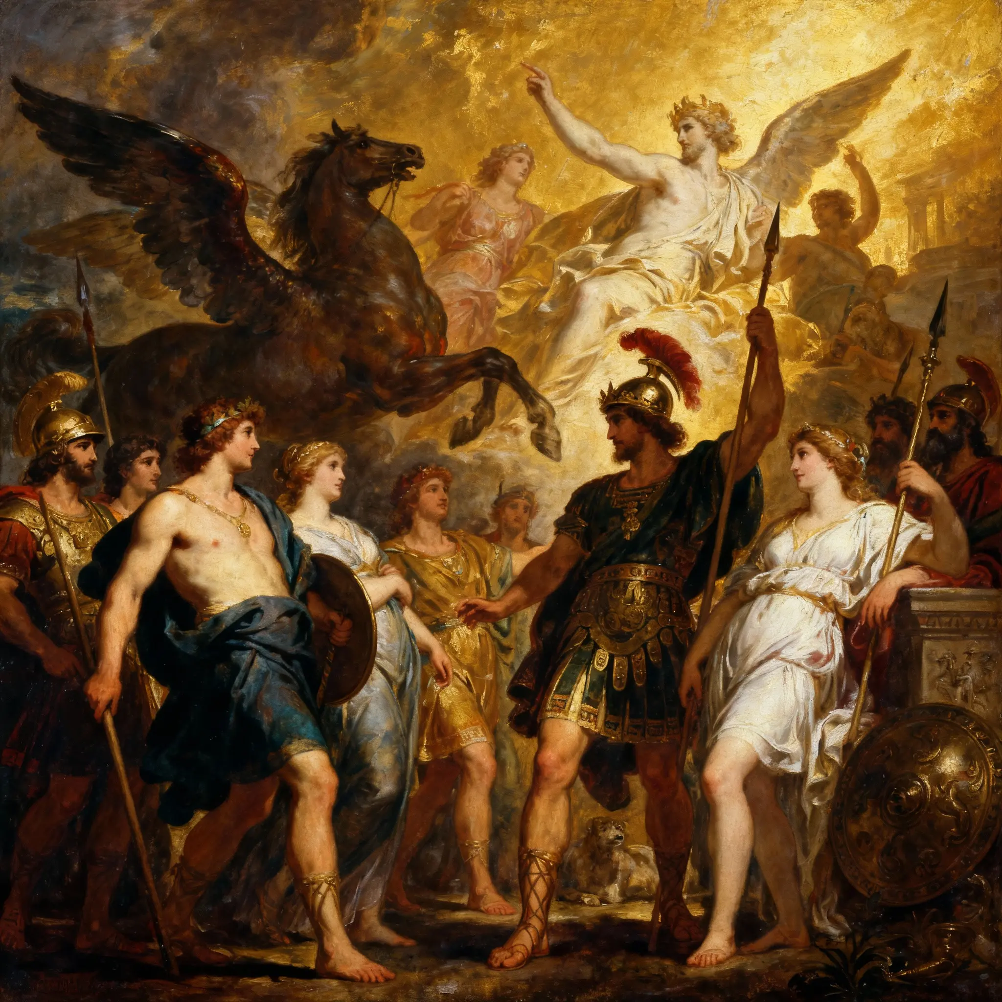 Seedream 4.0 - Ascension of the Heroic Gods